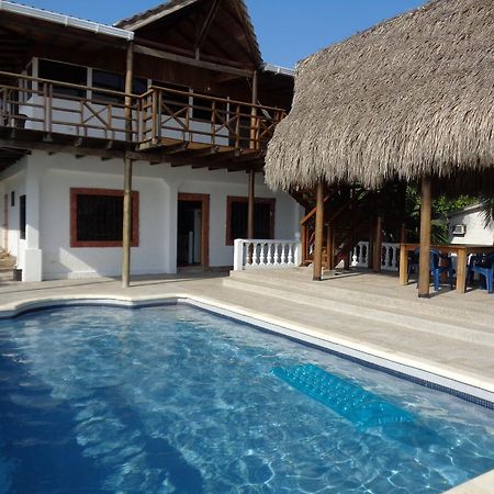 Casa Agua Vela Hostal Juan de Acosta Bagian luar foto