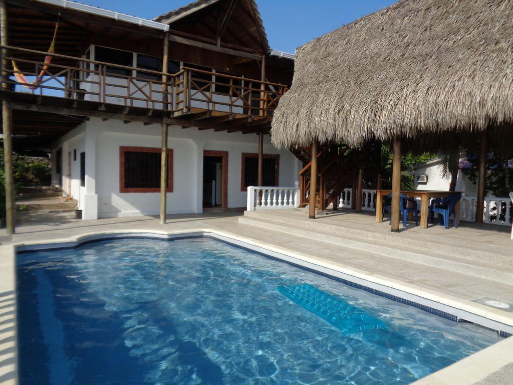 Casa Agua Vela Hostal Juan de Acosta Bagian luar foto