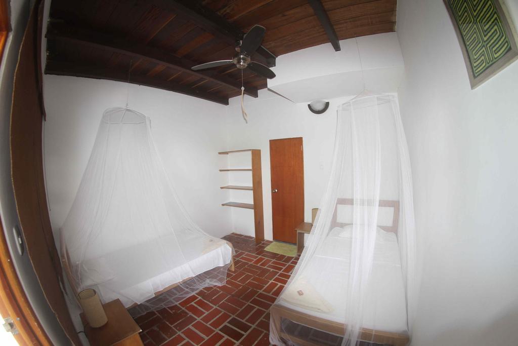 Casa Agua Vela Hostal Juan de Acosta Bagian luar foto